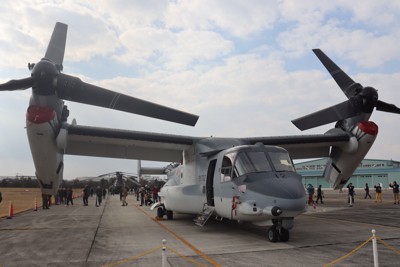 佐賀に足止めの陸自オスプレイ　19日にも飛行再開　九州防衛局