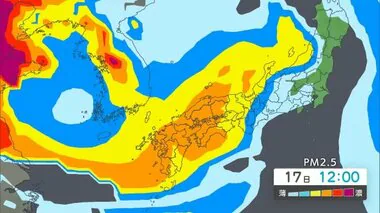 空の厄介者がダブルで…山陰地方で黄砂確認　PM2.5も　健康被害など注意を（島根・鳥取）