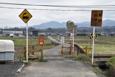 遮断機、警報器ない踏切、群馬県が全74カ所を廃止・転換の方針