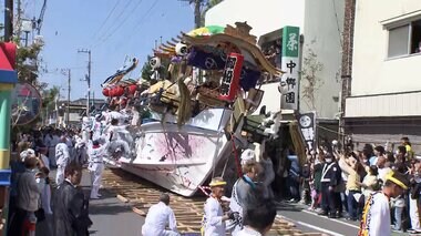 過去にも事故“危険”な祭り なぜ開催　取材中にも女性が転倒