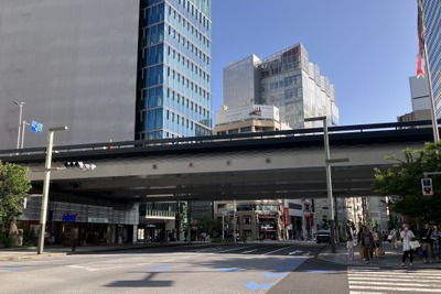 高さ8mの空中散歩、東京都心の高速道路で歩行者イベント…GINZA SKY WALK 2024