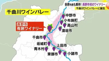 「夢がかなった気分」荻原健司市長も期待　長野市初のワイナリー　千曲川ワインバレーに誕生　年間1万5000本の出荷目指す　