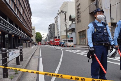 京都・四条駅近くの飲食店で「爆発音、炎と煙」　男女2人けが