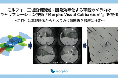 モルフォ、AI活用の走行キャリブレーション技術を提供開始…人とくるまのテクノロジー展 2024に出展予定