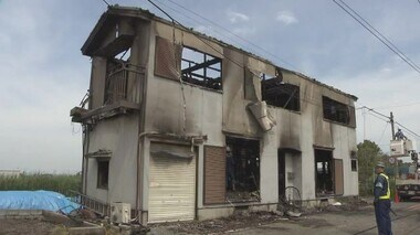 岡山市東区で住宅１棟を全焼する火事　焼け跡から性別不明の１人の遺体を発見　住人の男性か【岡山】