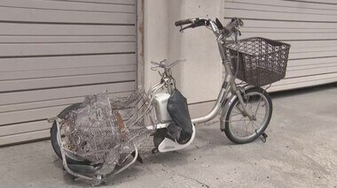 岡山市東区の国道で車道の左側を走行中の自転車に大型トラックが追突　自転車の高齢男性が死亡【岡山】