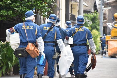 父親の首に浅い切り傷、自傷行為か　東京・品川母子4人死亡