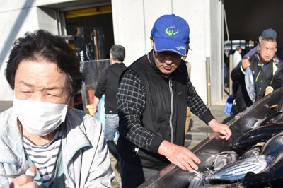 初夏の到来告げる　初ガツオ水揚げ、処理水放出後初　福島