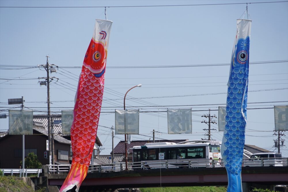 イベントに出かけるときは路線バスで行こう!!　来年の「こいのぼり」はバス車窓から……だと!?