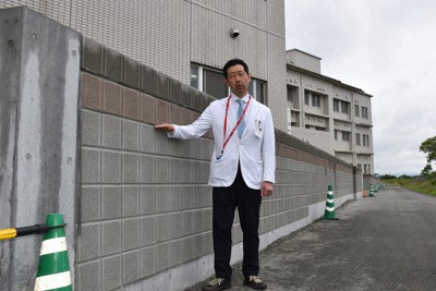 「地域医療の要、命守る」大雨被害30億円　病院長、梅雨前に決意