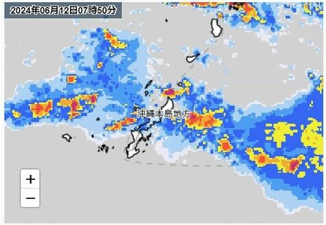 沖縄県内の土砂災害警戒情報を全て解除　本島中南部の大雨洪水警報や糸満市など4市町の避難指示は継続