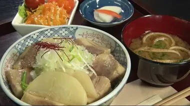 店の名付け親は瀬戸内寂聴さん　地元食材使った新メニュー「おそ咲きノ豚角煮丼」そば店が営業再開　岩手県