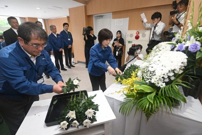 九州豪雨から4年　熊本・球磨で追悼　「母助けられず、今もきつい」