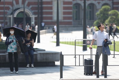 東京で35.4度　今年初の猛暑日　熱中症への注意呼びかけ