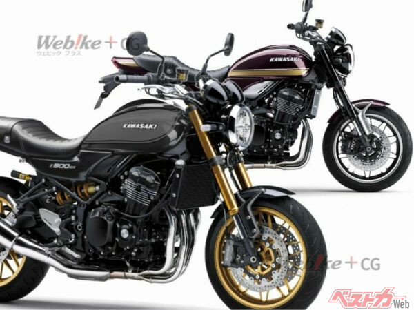 【スクープ】新型Z900RSは初のツヤ消しブラック火の玉!?　2025年型は茶玉虫と2色が登場か