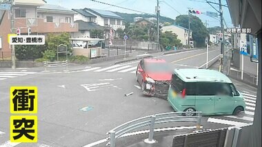 【独自】信号無視で交差点進入の車が横から衝突…3年で7件？相次ぐ事故の原因は信号の位置か　愛知・豊橋