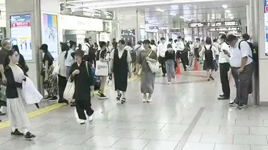 在来線使い「ヘトヘト」の声…東海道新幹線の一部運転見合わせ続く 名古屋駅周辺のホテルは“一気に満室”も