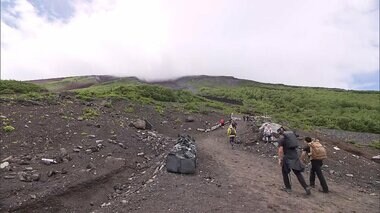 富士山8合目のトイレで75歳男性が倒れているのが見つかる　その後死亡を確認　富士山での死者は6人目