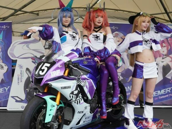 【鈴鹿8耐】アズールレーン×ヤマハ「YZF-R1 ESSEX SP 2024Ver.」デザイナーにカラーのこだわりを聞いた！