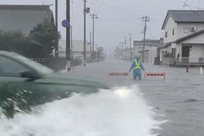 浸水で動けなくなった車が何台も　被害男性が語った恐怖　山形・酒田