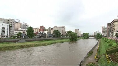 岩手県内　土砂災害に厳重警戒　河川の増水や氾濫に注意