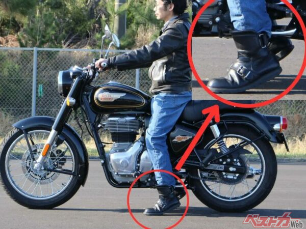 全部が鉄。旧車好きはこういうバイクが欲しいんです。ブリット350【165cmで足つきチェック】