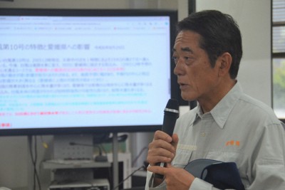 愛媛知事「西日本豪雨の雨量超える可能性」　台風10号で注意喚起