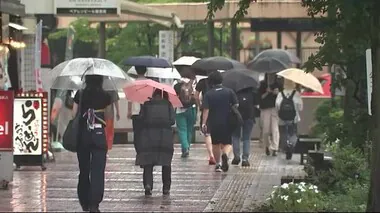 ８月３１日夜遅くにかけ土砂災害などに警戒を　岩手県内大雨の所も