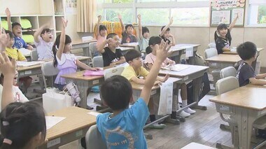 「カニを見ました」「ユーチューブばっかり見ました」松山市内の小中学校で始業式【愛媛】