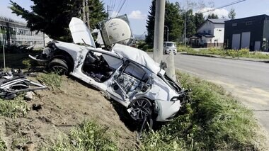 タンクローリーと乗用車が衝突　60代男性死亡、60代女性が意識不明　北海道・倶知安町