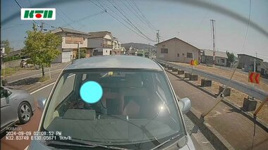 諫早市でひき逃げ疑い　トラック運転手の50代男を逮捕　信号待ちをしていた車に衝突【長崎】