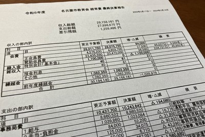 保護者から年2500万徴収する教育団体　その実態は