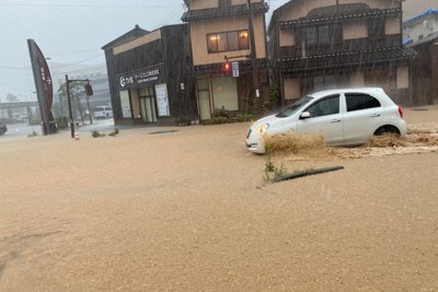 石川・輪島、仮設住宅が床上浸水　住民救助、けが人なし