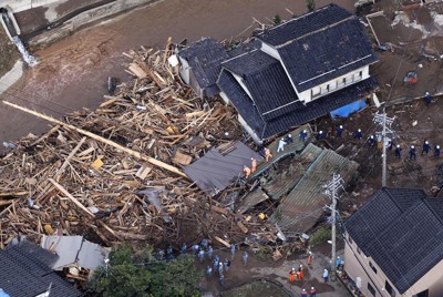 能登豪雨で2人が死亡、安否不明者は8人に　石川県が発表