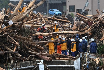 石川県、安否不明の男女6人の氏名公表　能登豪雨