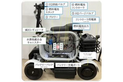 ハンドレッス、水素燃料電池カートをジャパンモビリティショービズウィーク2024で展示へ