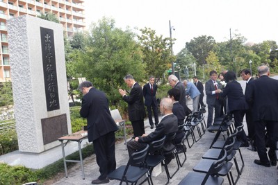 学徒出陣から81年　遺族が追悼「若い人に、戦争のこと考えて」