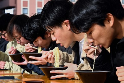 山形県が「ラーメン県そば王国」のロゴ発表　国内外に魅力発信