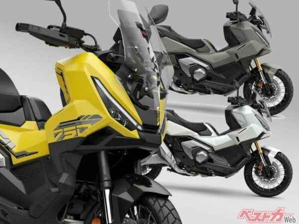 2025年新型「X-ADV」143万8800円で12/12発売！ DRL一体ウィンカーでスタイル変更、さらにクルコン新採用