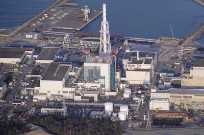 耐火服に引火、やけど　東海第2原発、溶接作業員が入院