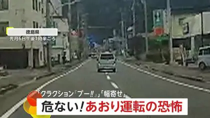 【恐怖】「常軌逸している運転」クラクション鳴らしまくりからバックで急発進・信号無視で歩道走行の車　幅寄せから“通せんぼ”嫌がらせトラックも　危険なあおり運転2連発　