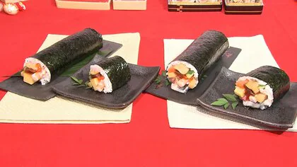 早くも来年の恵方巻き　豪華“三段重”や食べきりサイズも