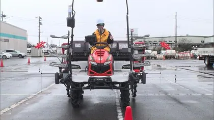 無人で動く田植え機に防除用ドローンなど…“スマート農業”普及へ視察会！最新技術で若者参入にも期待